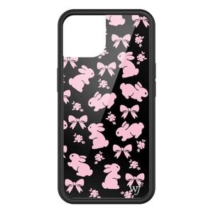 WILDFLOWER | Pink Bunnies iPhone 13 Case